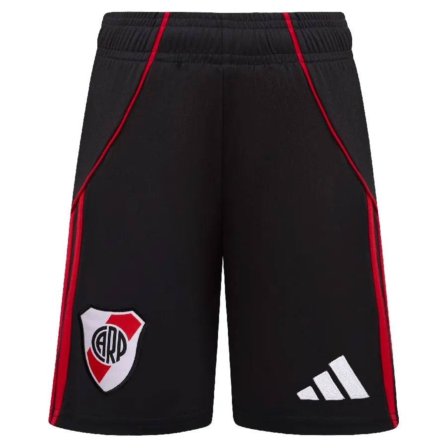 Imagen 0 de 3 de adidas Shorts  Titular River Plate 25/26-NEGRO/ROJO/BLANCO
