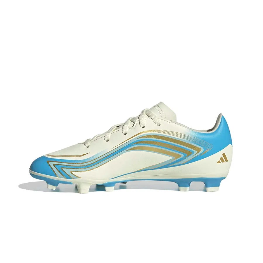 Imagen 2 de 7 de Botines adidas F50 Messi Club Fg-BLANCO/CELESTE/DORADO