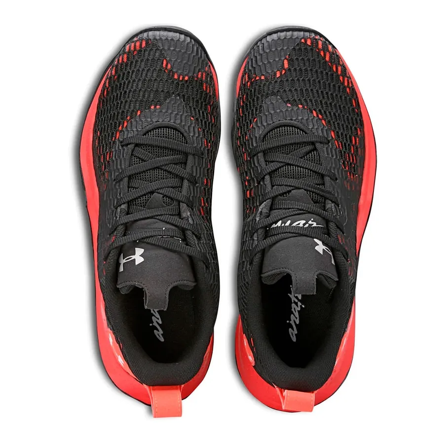 Imagen 3 de 5 de Zapatillas Under Armour Charged Spawn 3-NEGRO/ROJO