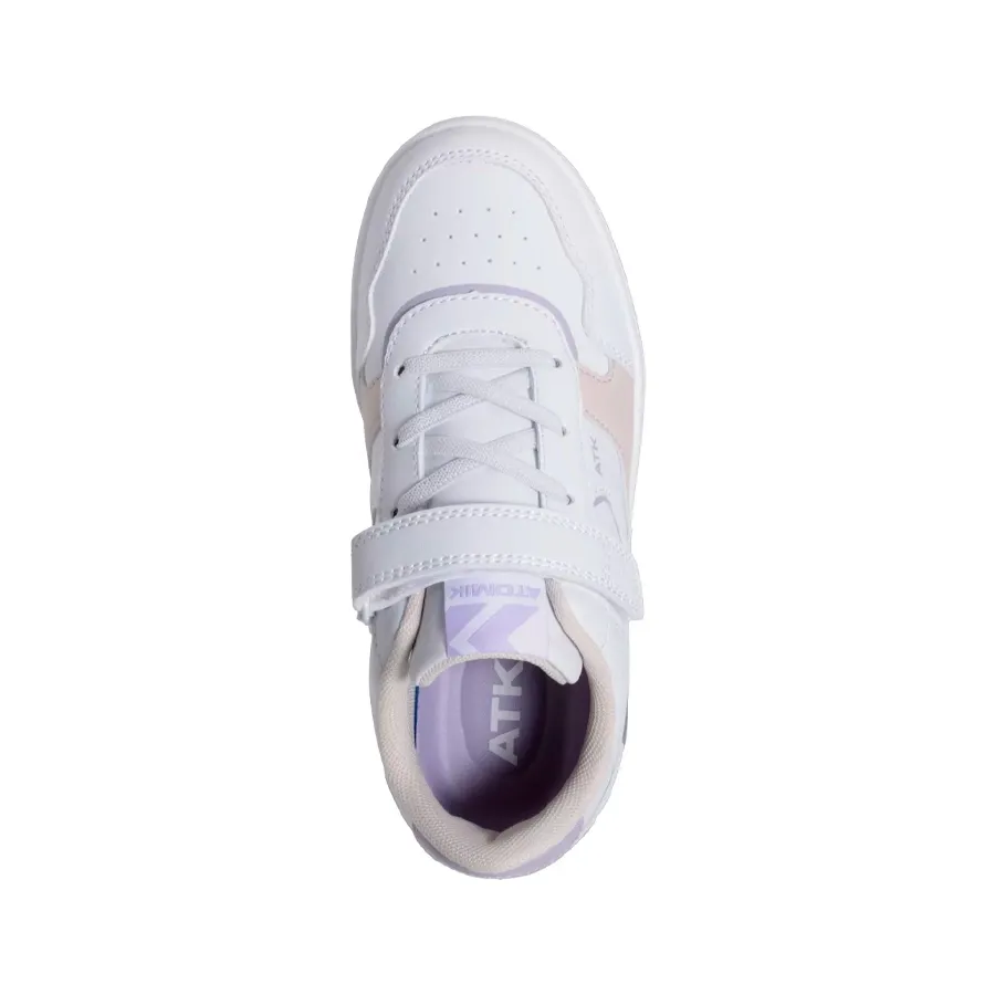 Imagen 3 de 5 de Zapatillas Atomik Noa 24-BLANCO/LILA/BEIGE