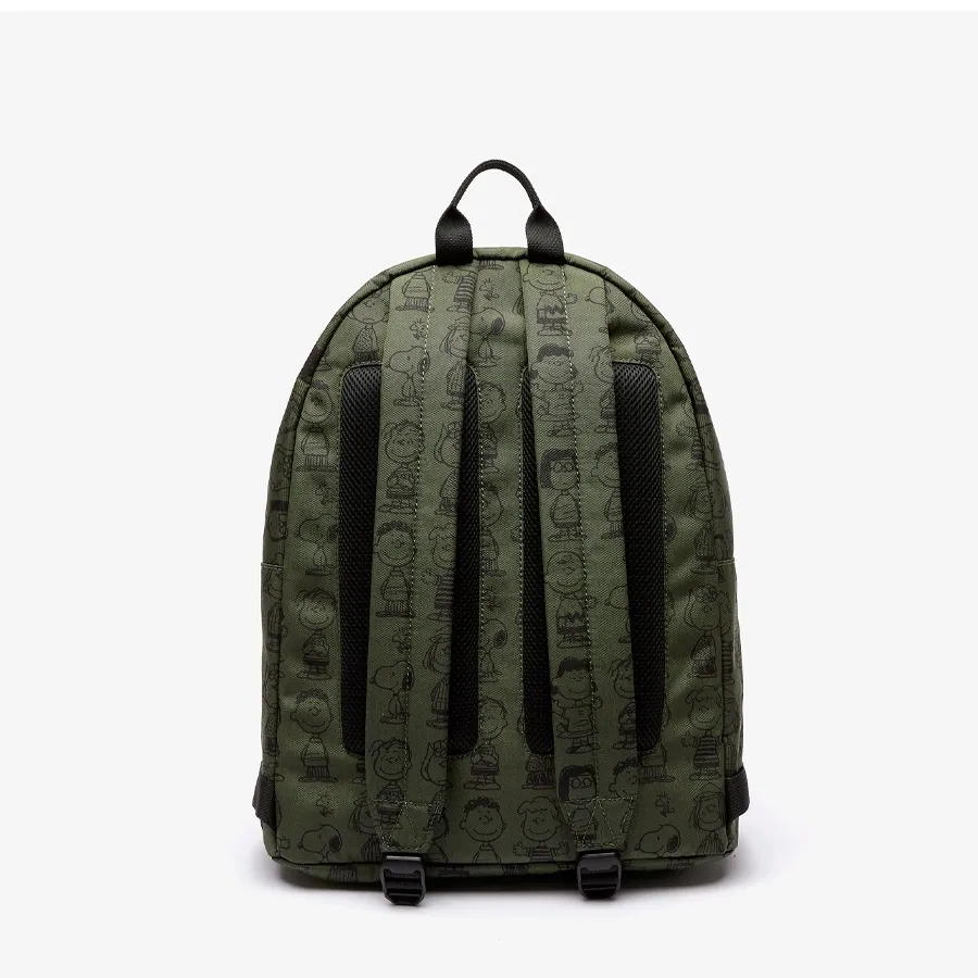 Imagen 2 de 5 de Mochila Lacoste Peanuts Verde-VERDE