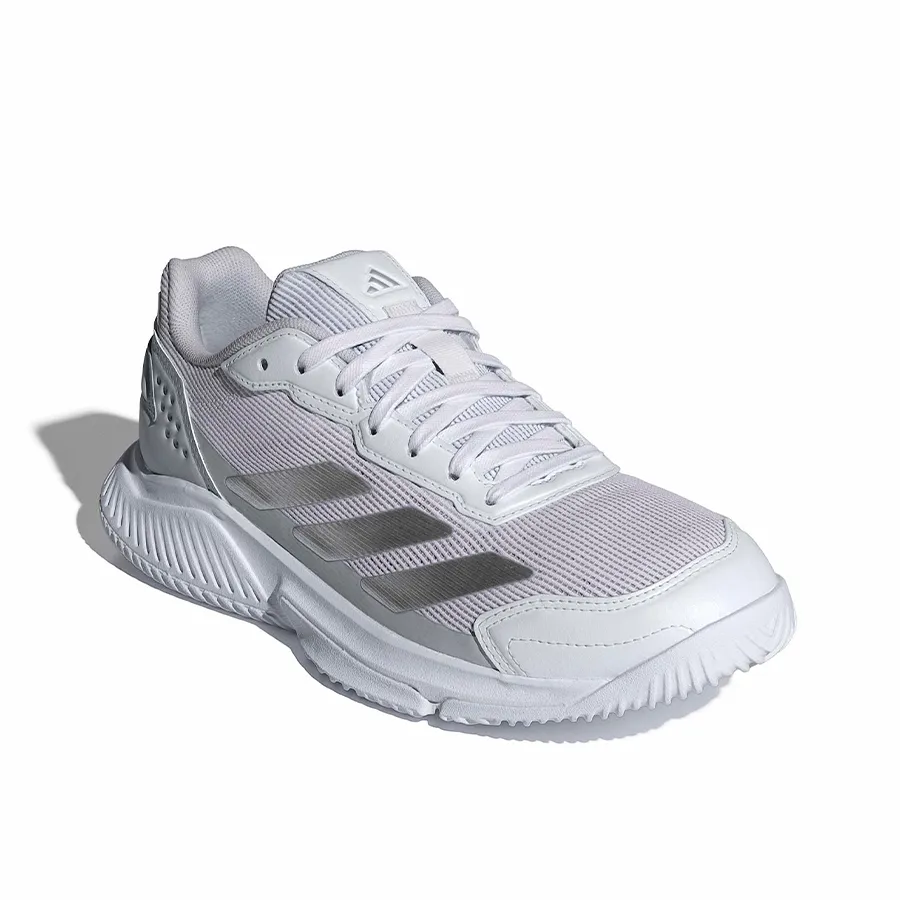 Imagen 2 de 8 de Zapatillas adidas Courtquick Padel-BLANCO/PLATA