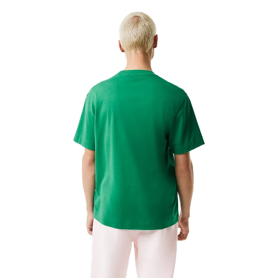 Imagen 2 de 5 de Remera Lacoste Holiday Oversized-VERDE