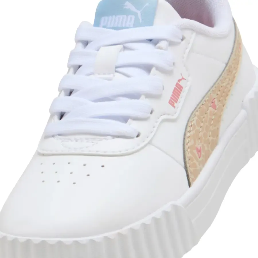 Imagen 5 de 7 de Zapatillas Puma Carina 3.0 Winter Safari-BLANCO/BEIGE/ROSA