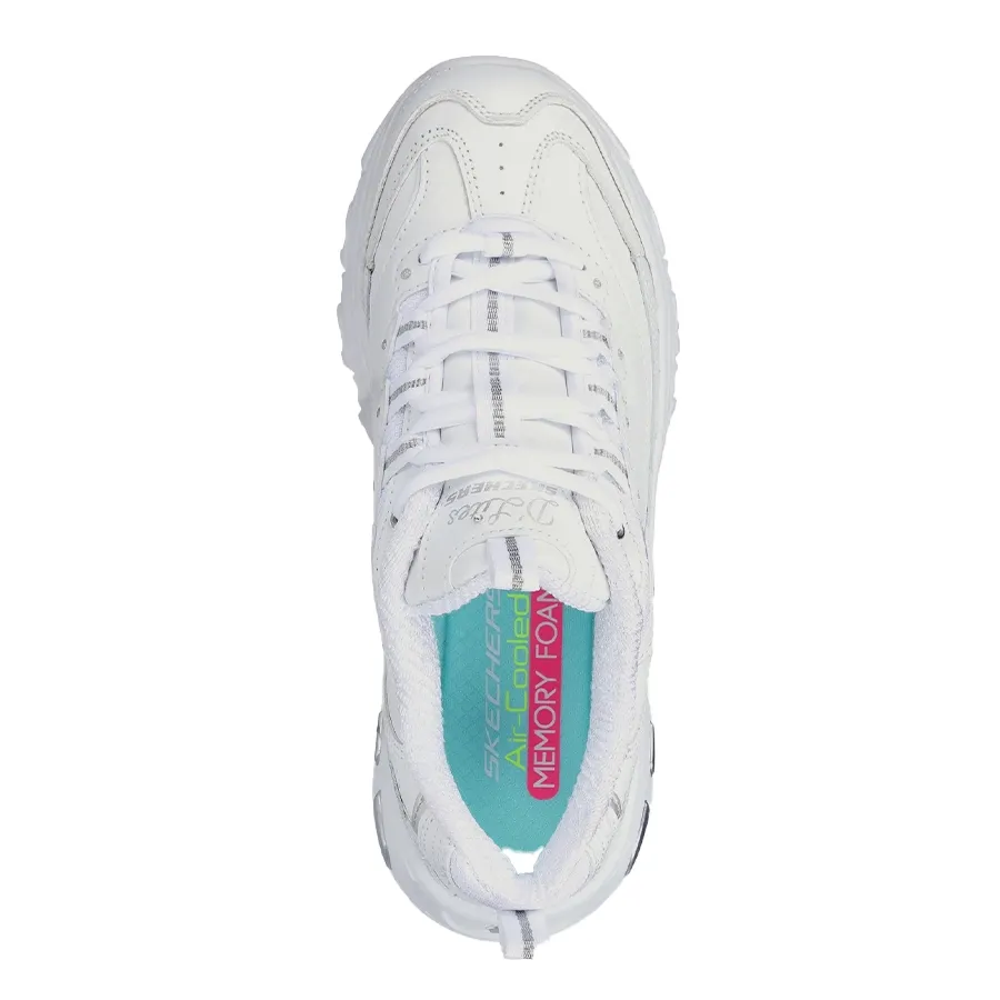 Imagen 3 de 5 de Zapatillas Skechers D´Lites Fresh Start-BLANCO/PLATA