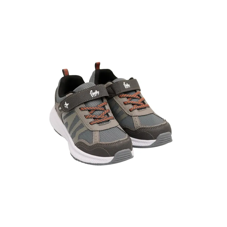 Imagen 2 de 3 de Zapatillas Footy Deportiva Velcro-GRIS