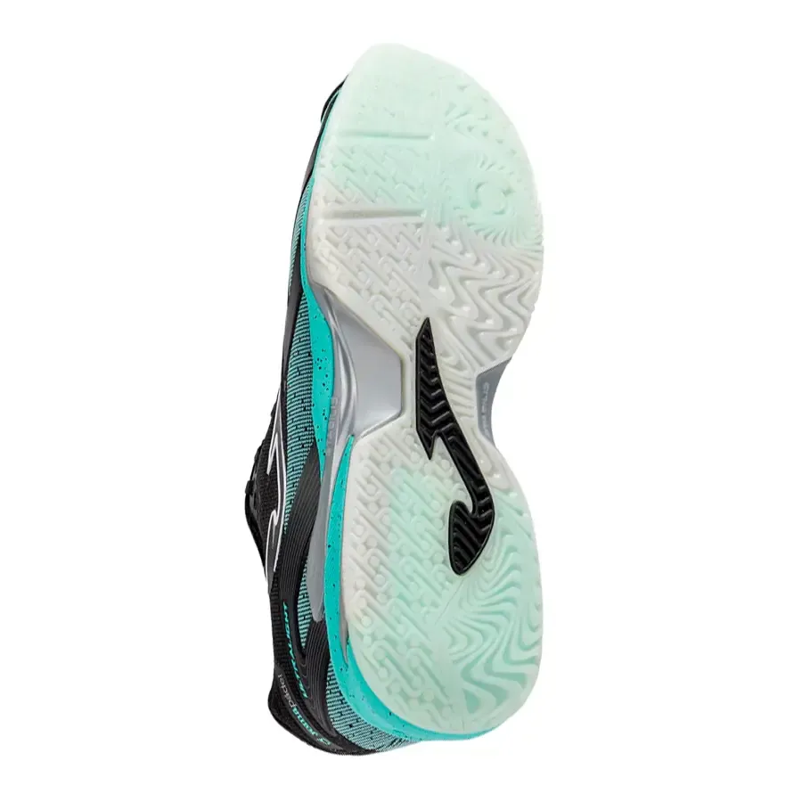 Imagen 3 de 5 de Zapatillas Joma Padel Ultra Light-NEGRO/MENTA