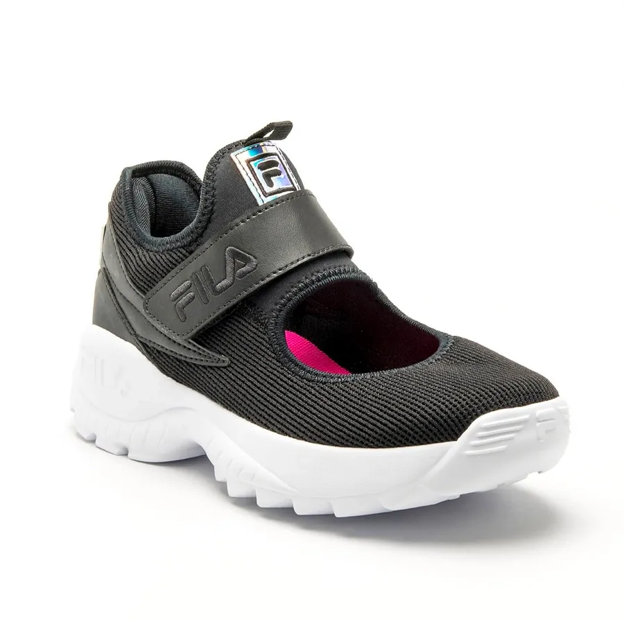 Imagen 1 de 5 de Zapatillas Fila Glowing W-NEGRO/PLATA