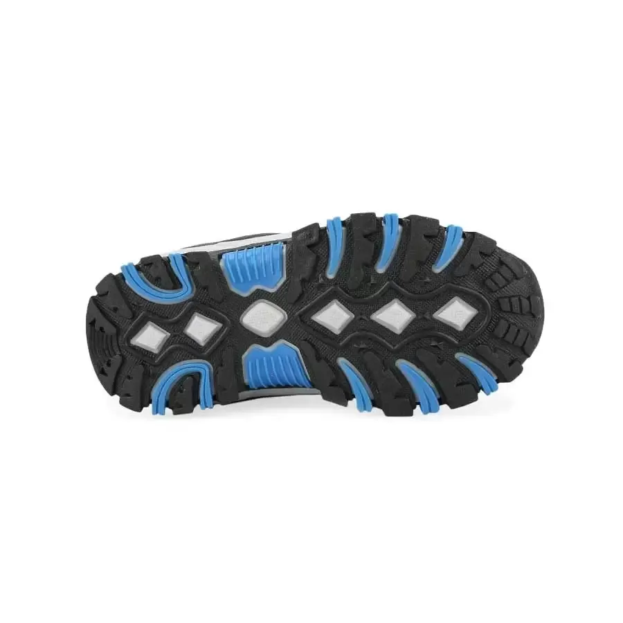 Imagen 2 de 4 de Zapatillas Topper Gondor Ii Kids-NEGRO/GRIS/AZUL