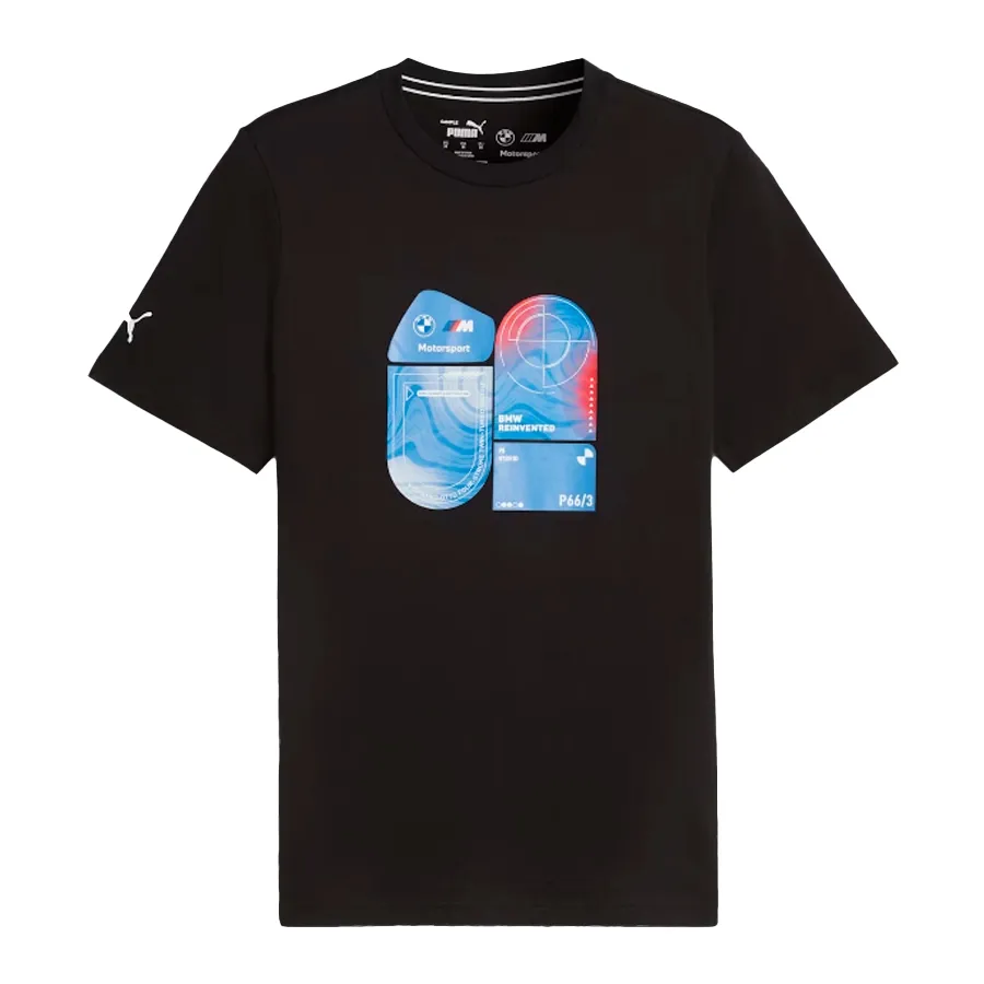 Imagen 0 de 2 de Remera Puma Bmw Mm Graphic-NEGRO/AZUL/ROJO