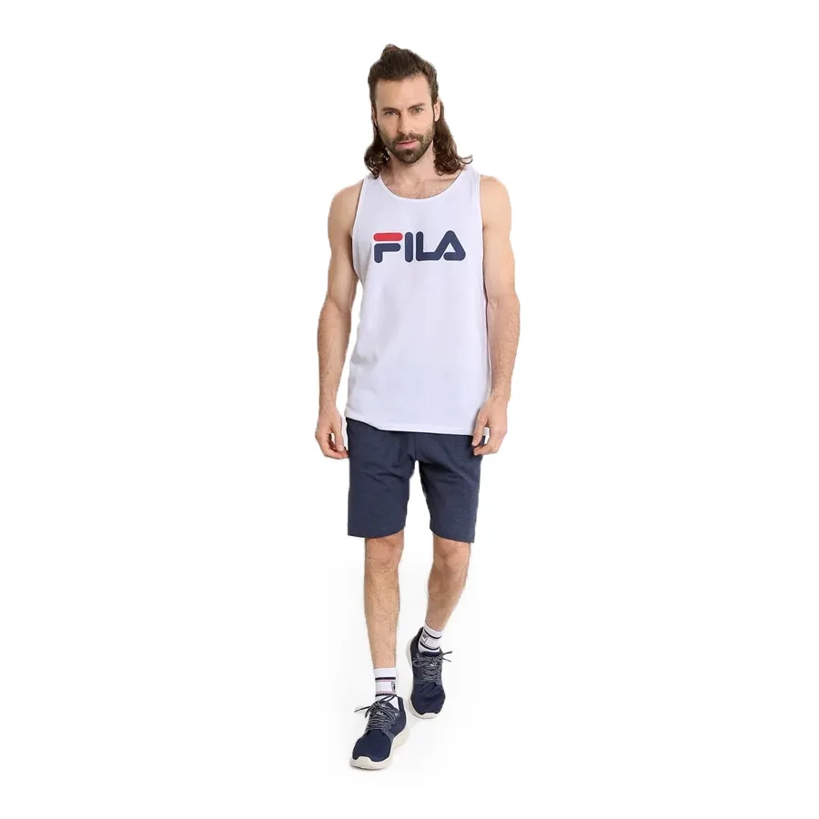 Imagen 2 de 4 de Shorts Fila Plain-MARINO/GRIS