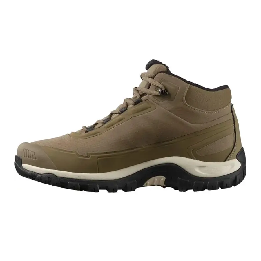Imagen 2 de 6 de Zapatillas Salomon Shelter Waterproof-BEIGE/VERDE SECO