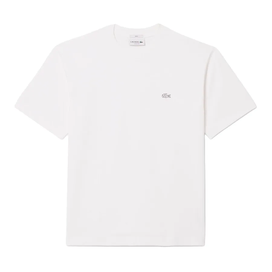 Imagen 2 de 5 de Remera Lacoste Tee Oversize-BLANCO