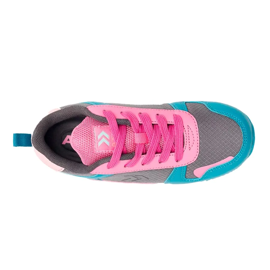 Imagen 4 de 5 de Zapatillas Atomik Casual Cordon Astra 23-VERDE/ROSA/GRAFITO