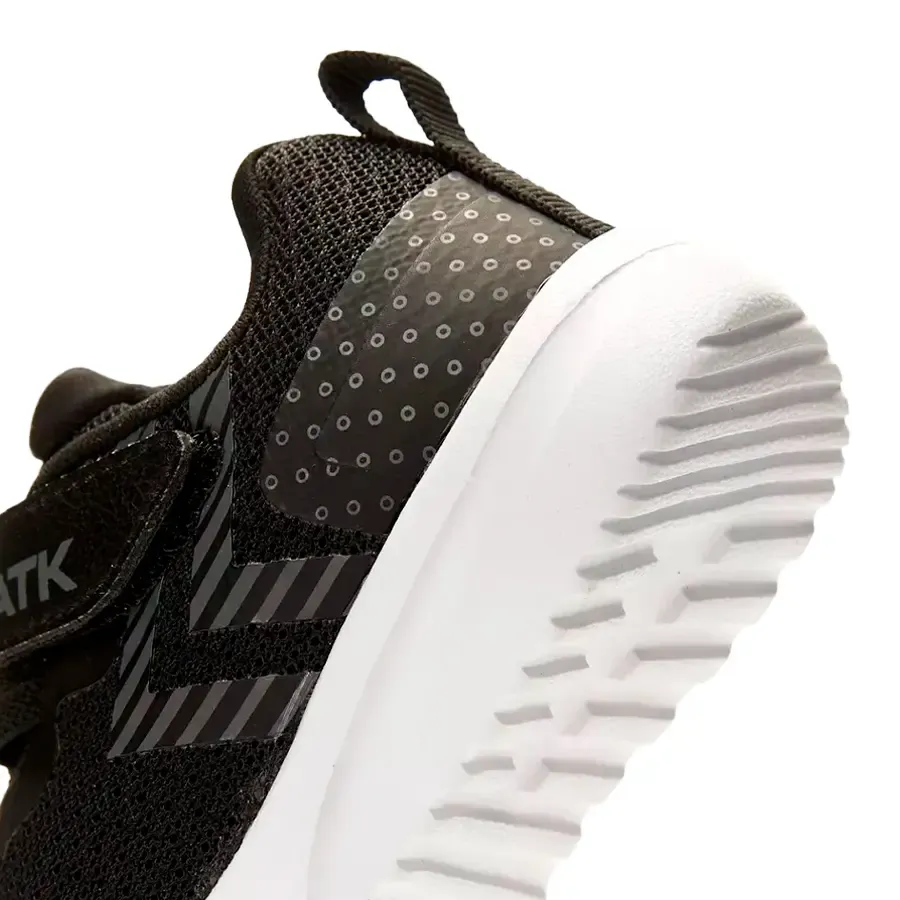 Imagen 5 de 6 de Zapatillas Atomik Casual Con Abrojo BB-NEGRO/GRAFITO