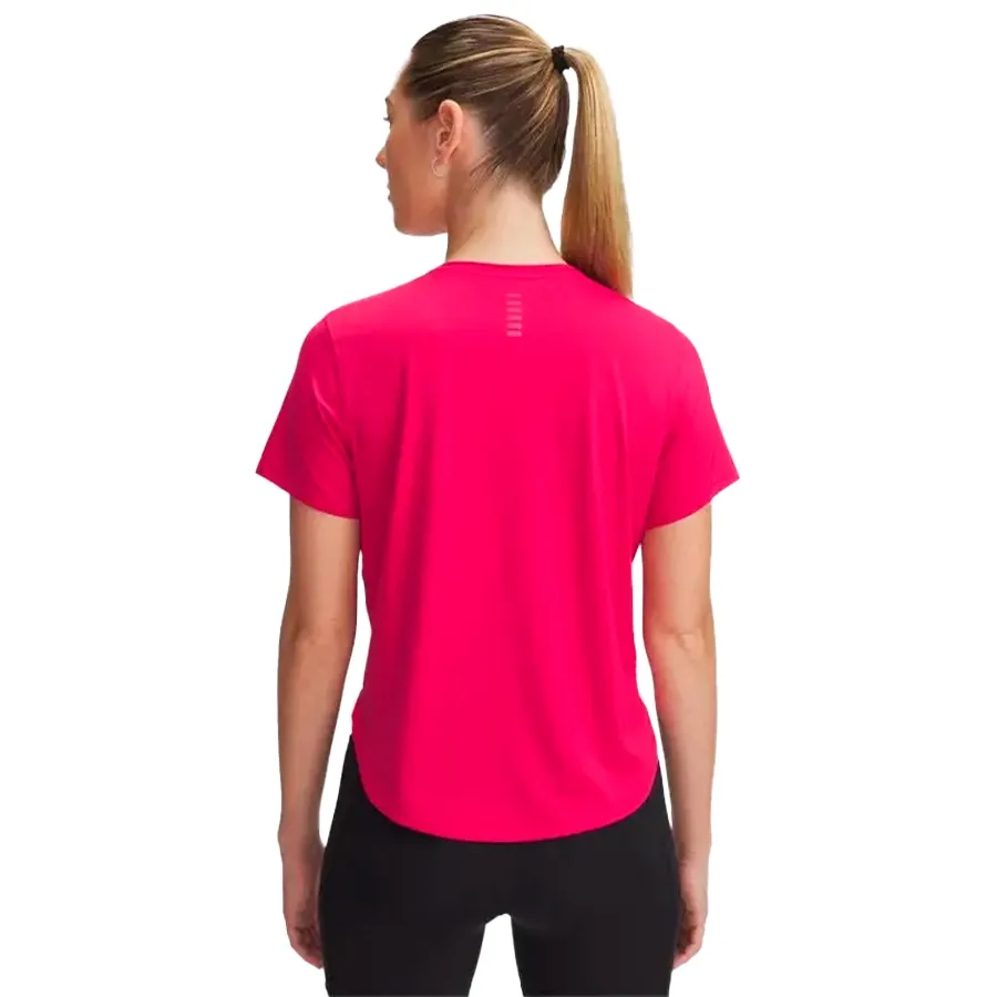 Imagen 1 de 3 de Remera Under Armour Launch Elite Shortsleeve-FUCSIA