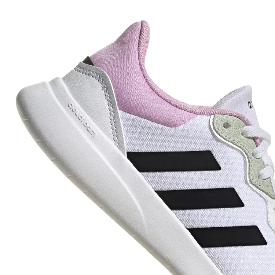 Imagen 6 de 8 de Zapatillas adidas Qr Racer 3.0-BLANCO/ROSA/NEGRO