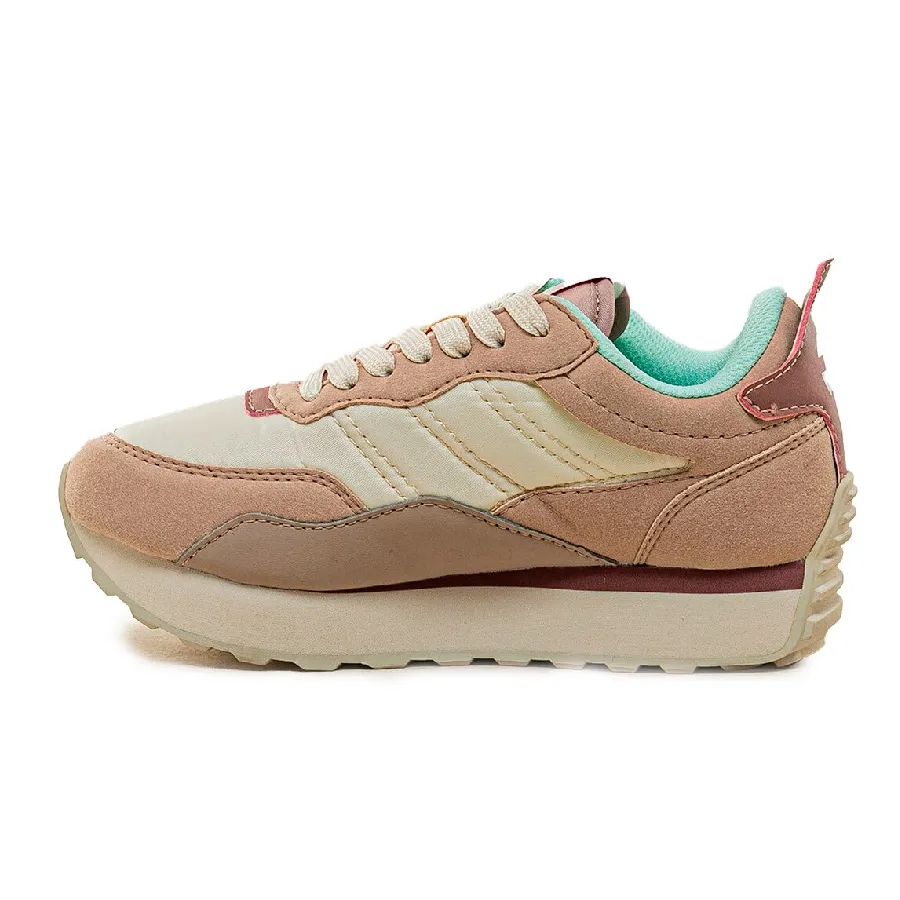 Imagen 1 de 4 de Zapatillas Topper Temple Plataforma-BLANCO/BEIGE/CHOCOLATE