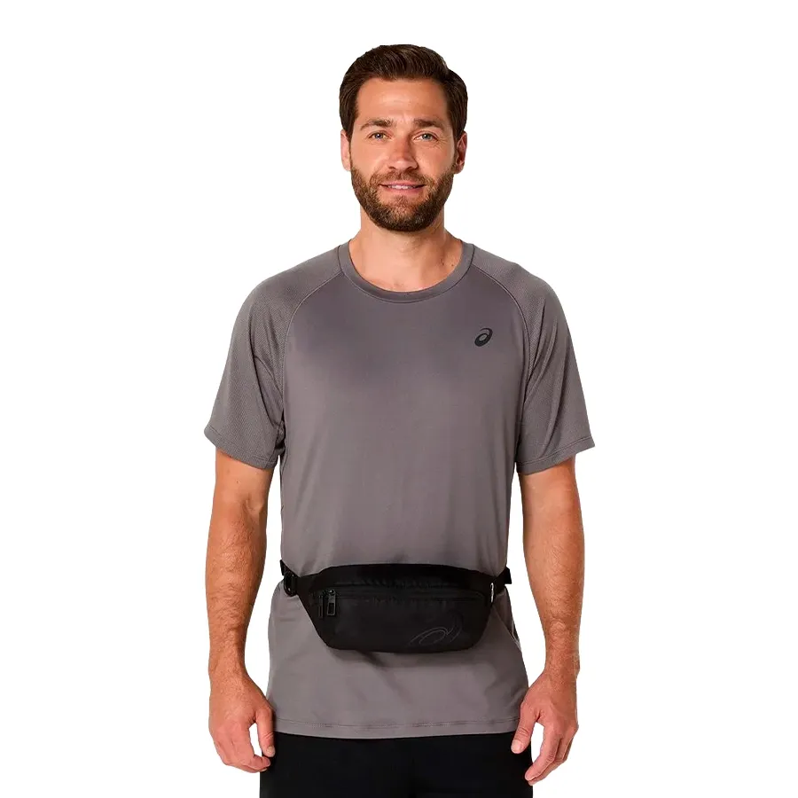 Imagen 3 de 4 de Riñonera Asics Waist Pouch-NEGRO