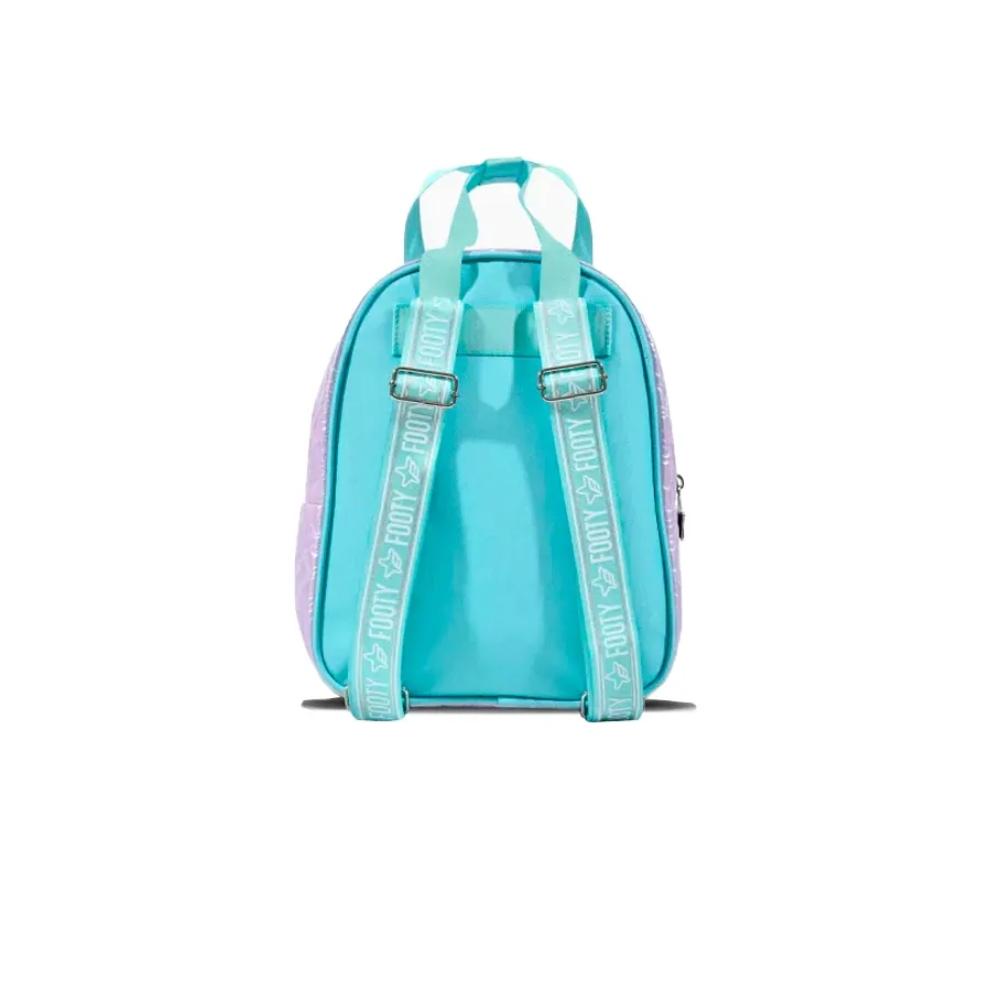 Imagen 2 de 3 de Mochila Footy 12" Puffer-VERDE/LILA