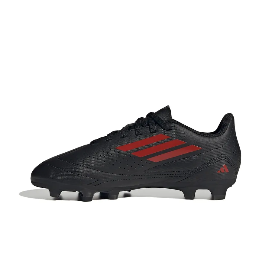 Imagen 2 de 7 de Botines adidas Deportivo III Fg-NEGRO/ROJO
