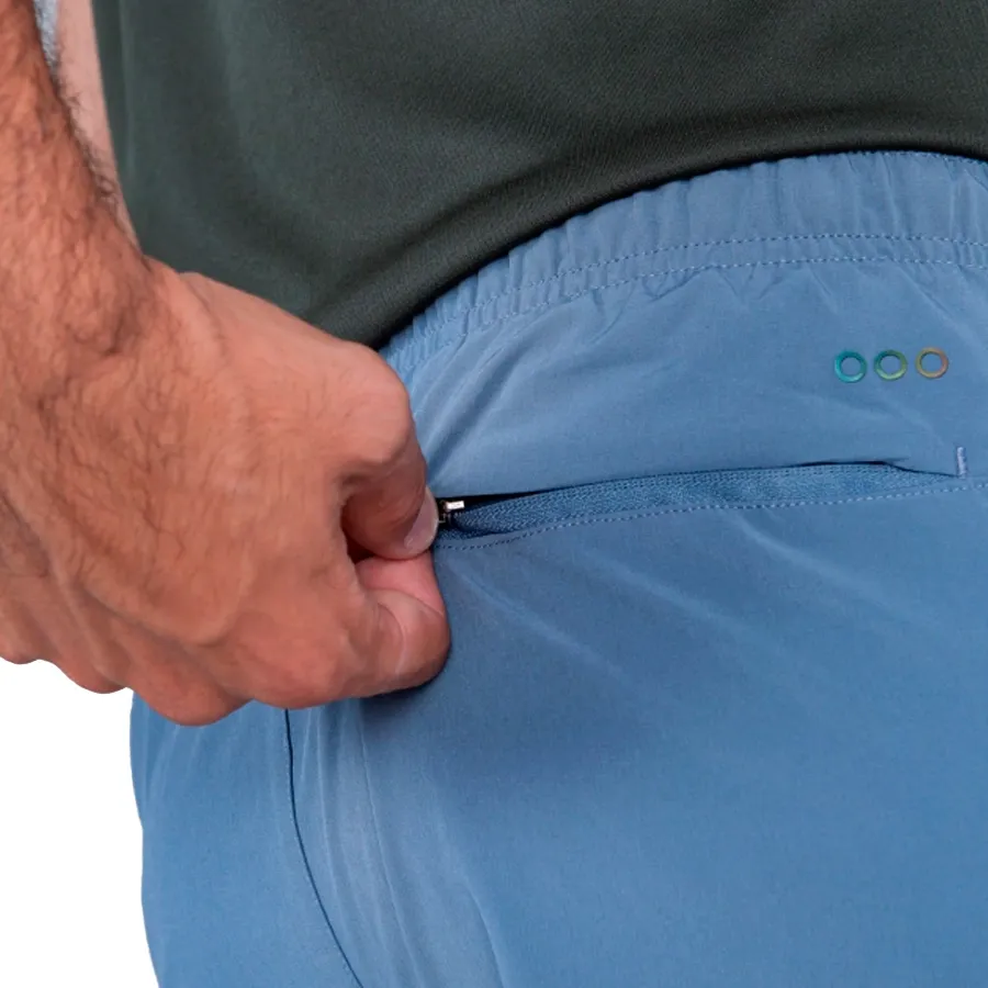 Imagen 2 de 4 de Shorts Saucony Outpace 6"-CELESTE