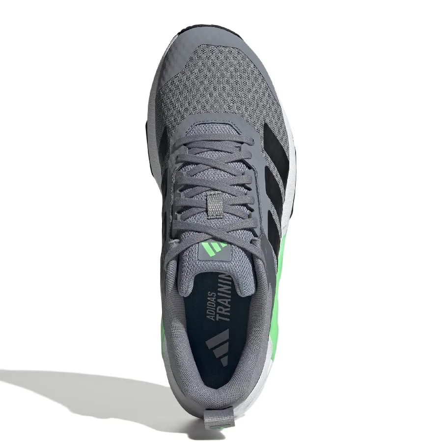 Imagen 4 de 8 de Zapatillas adidas Dropset Control-GRIS/NEGRO/VERDE