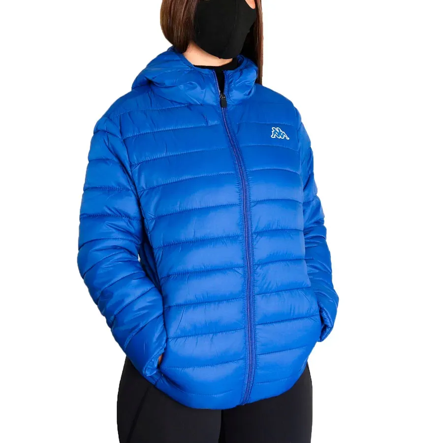 Imagen 1 de 5 de Campera Kappa Unisex Nylon Ultraliviana-AZUL