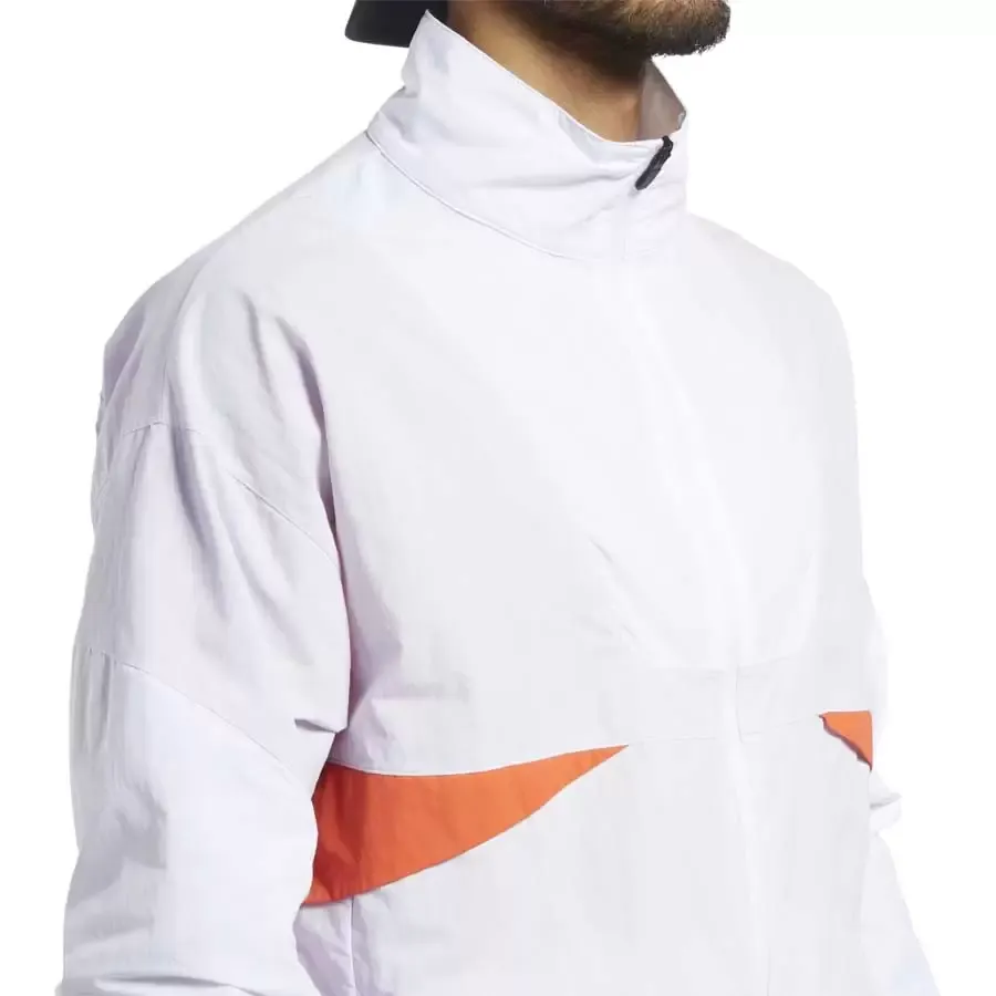 Imagen 1 de 5 de Campera Reebok Meet You There-BLANCO/NARANJA