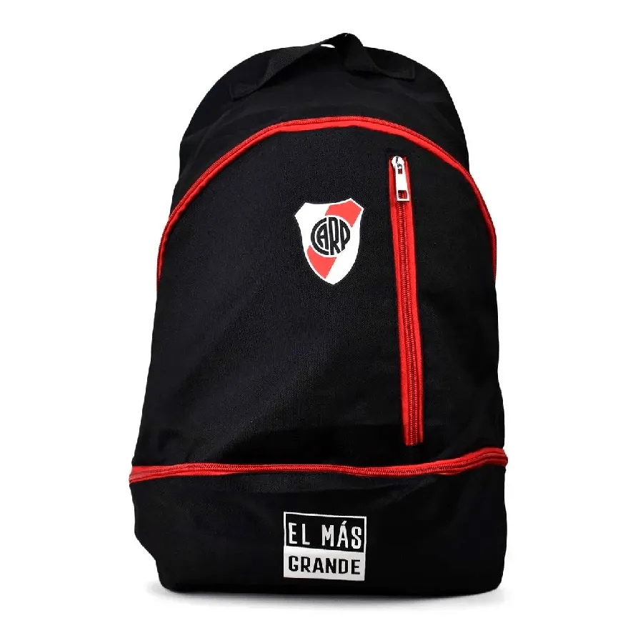 Imagen 0 de 3 de Mochila Deportiva Estadios 24 River-NEGRO/ROJO