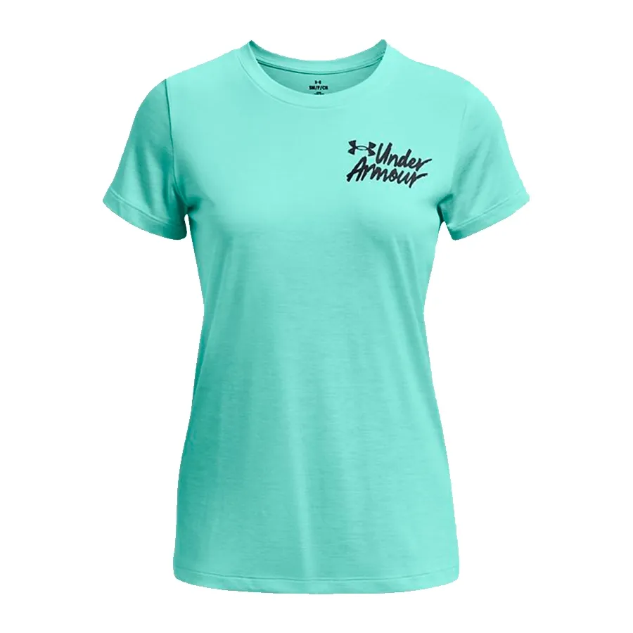 Imagen 3 de 5 de Remera Under Armour Tech Twist Graphic-CELESTE