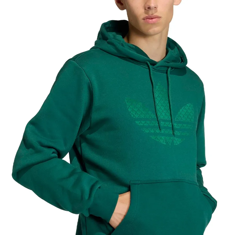 Imagen 4 de 6 de Buzo adidas originals Monogram Infill-VERDE