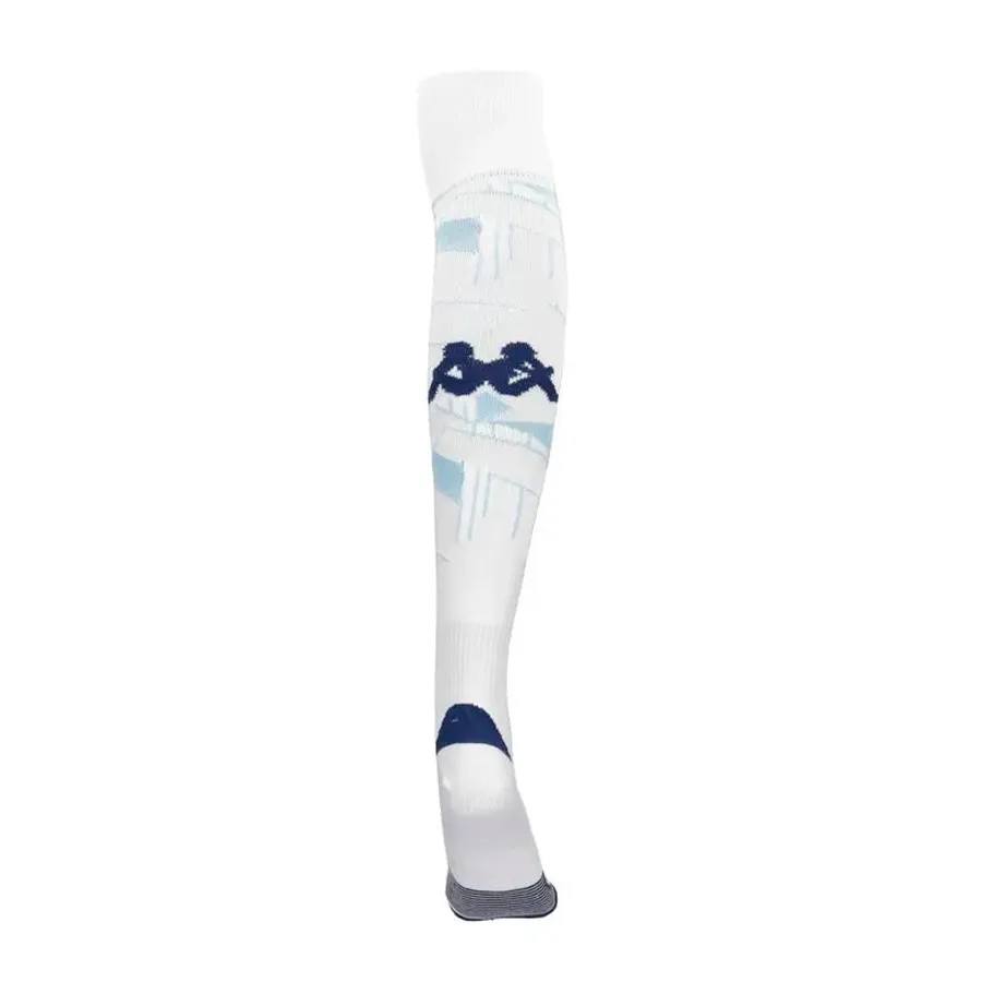 Imagen 1 de 4 de Medias Kappa Kombat Spark Pro Racing 23-BLANCO/CELESTE