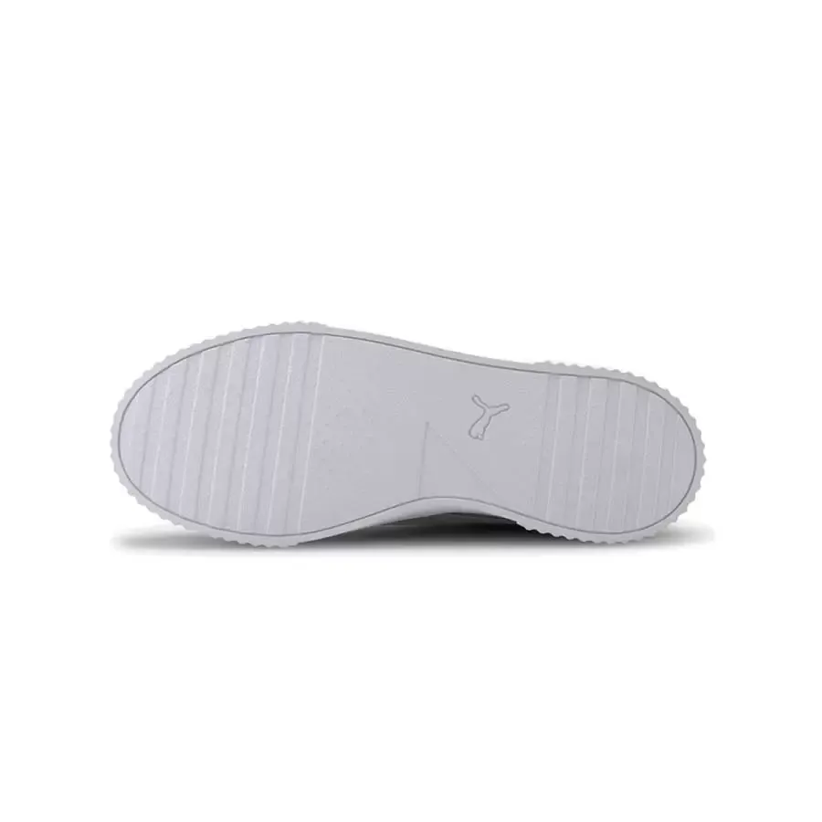 Imagen 2 de 5 de Zapatillas Puma Carina Metallic Adp-PLATA/BLANCO