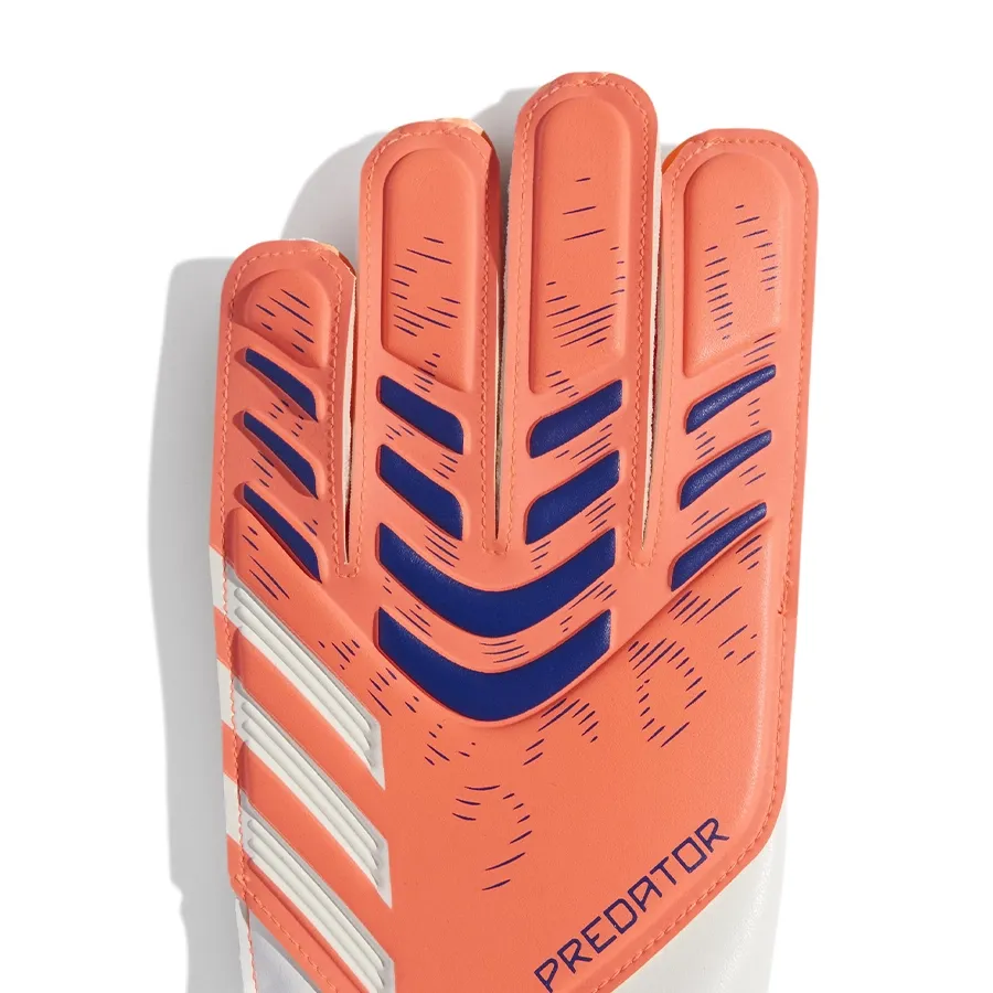 Imagen 1 de 3 de Guantes adidas De Arquero De Entrenamiento Predator Para Niños-CORAL/BLANCO/AZUL