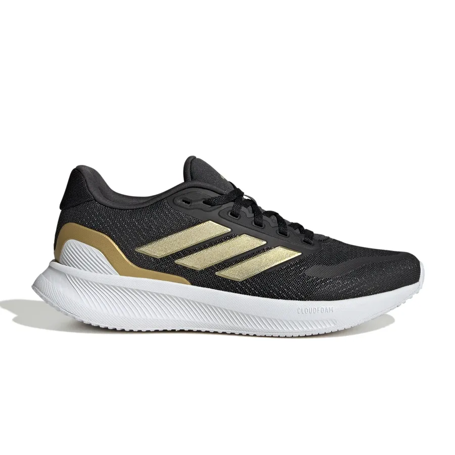Imagen 0 de 8 de Zapatillas adidas Runfalcon 5-NEGRO/DORADO/BLANCO
