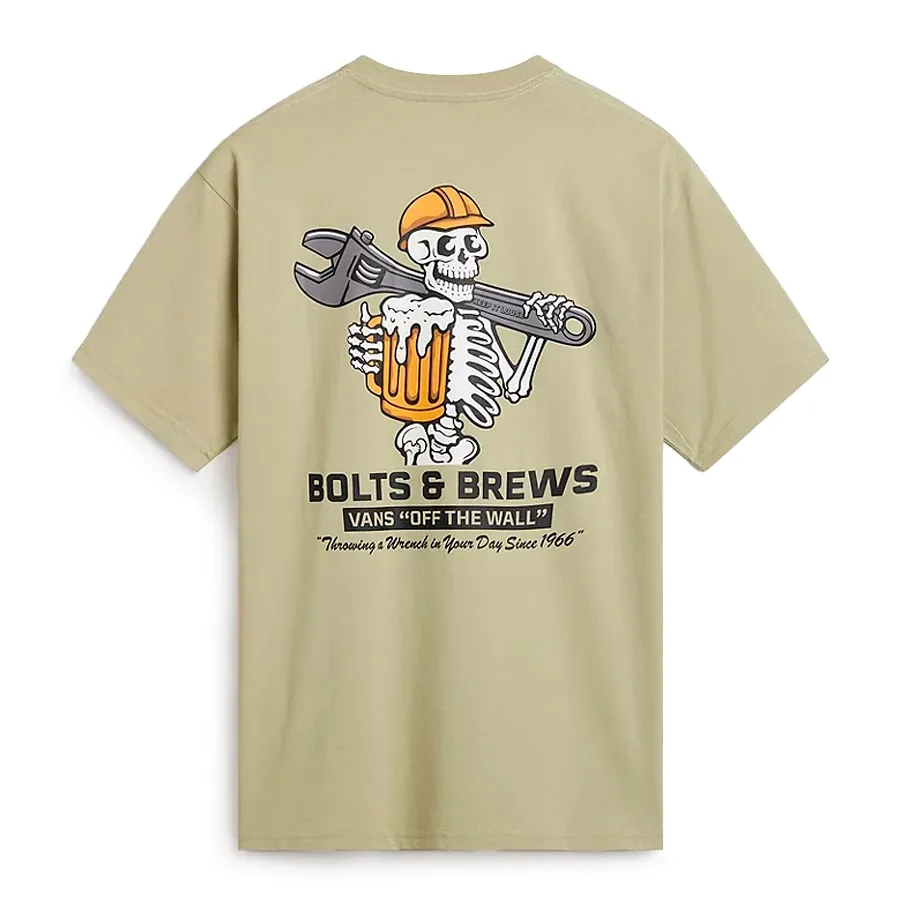 Imagen 4 de 5 de Remera Vans Wrenched-VERDE SECO