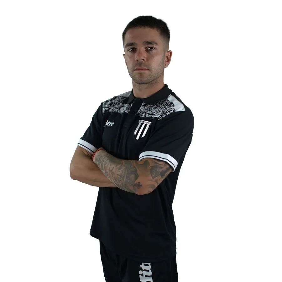Imagen 1 de 5 de Remera Mitre Polo Atlas Gimnasia Y Esgrima 25-NEGRO/BLANCO