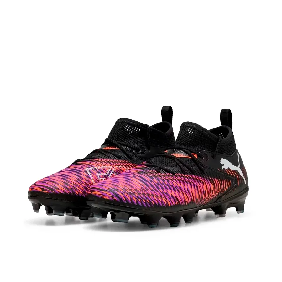 Imagen 1 de 6 de Botines Puma Future 8 Match Fg/Ag Jr-NEGRO/ROSA