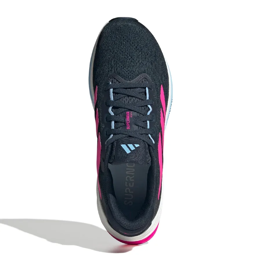 Imagen 3 de 7 de Zapatillas adidas Supernova Rise 2-NEGRO/FUCSIA