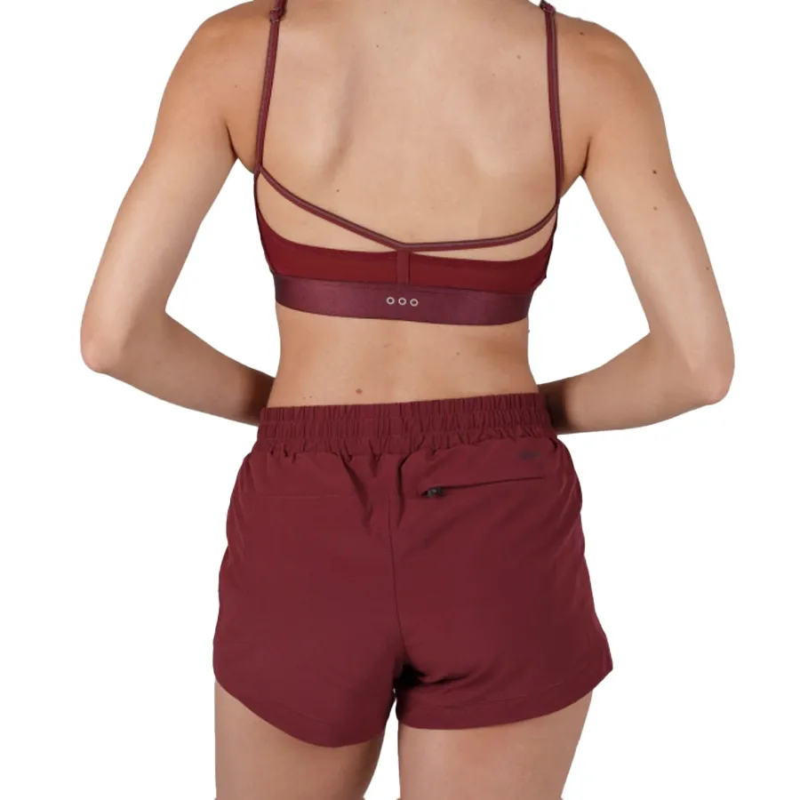 Imagen 4 de 5 de Shorts Saucony Outpace 3"-BORDO