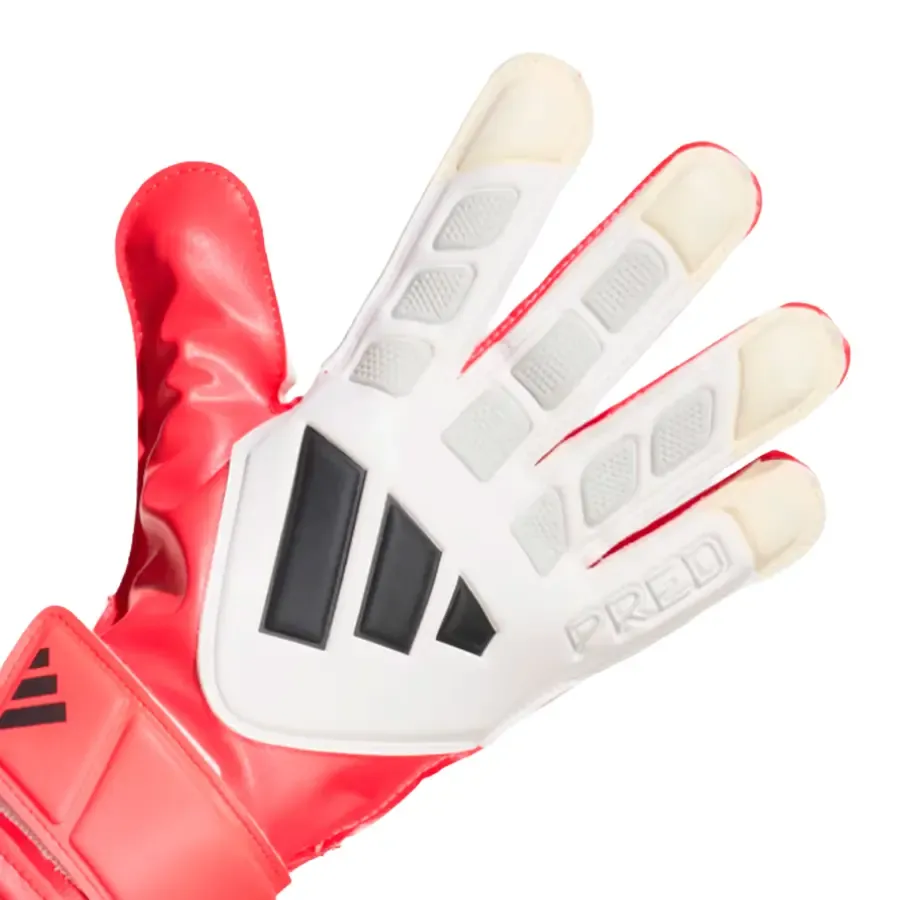 Imagen 1 de 3 de Guantes adidas Predator-BLANCO/ROJO/NEGRO