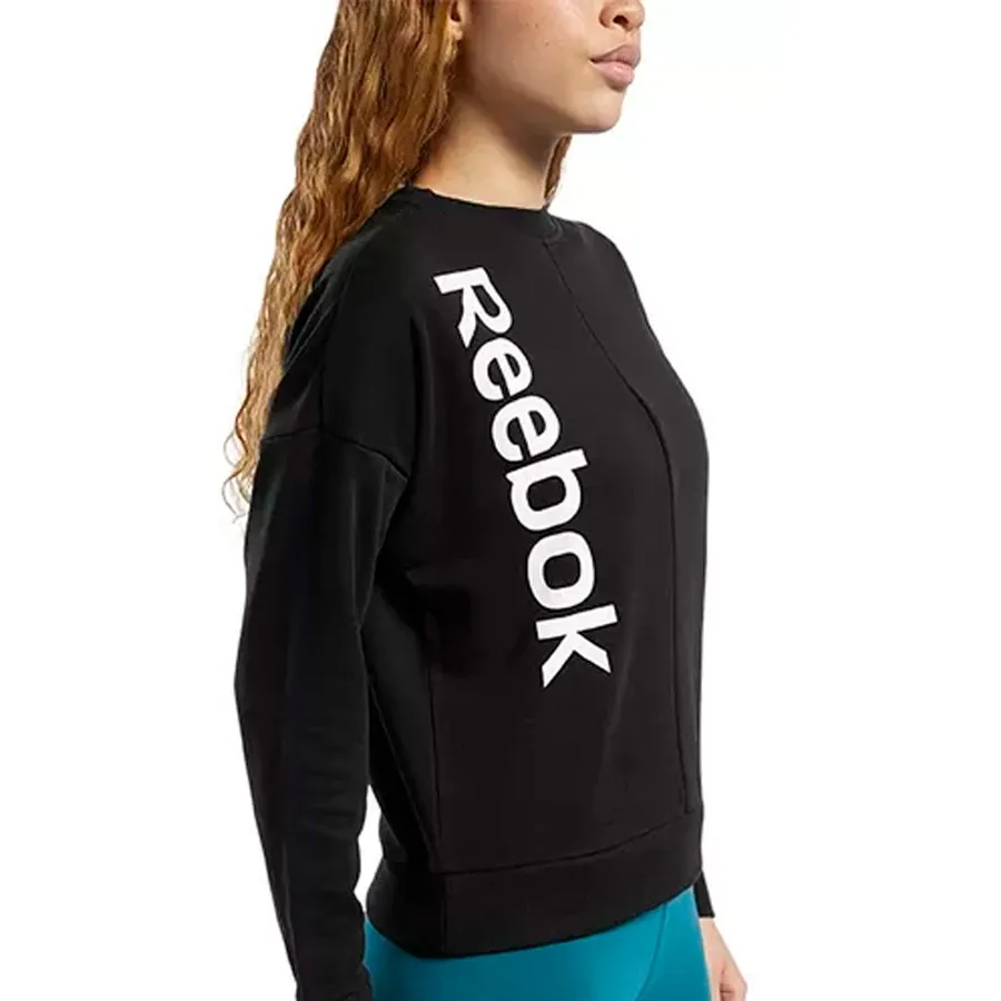 Imagen 1 de 2 de Buzo Reebok Linear Logo-NEGRO