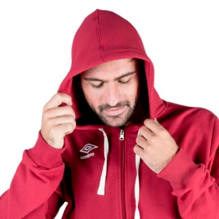 Imagen 2 de 3 de Campera Umbro Est Word-BORDO