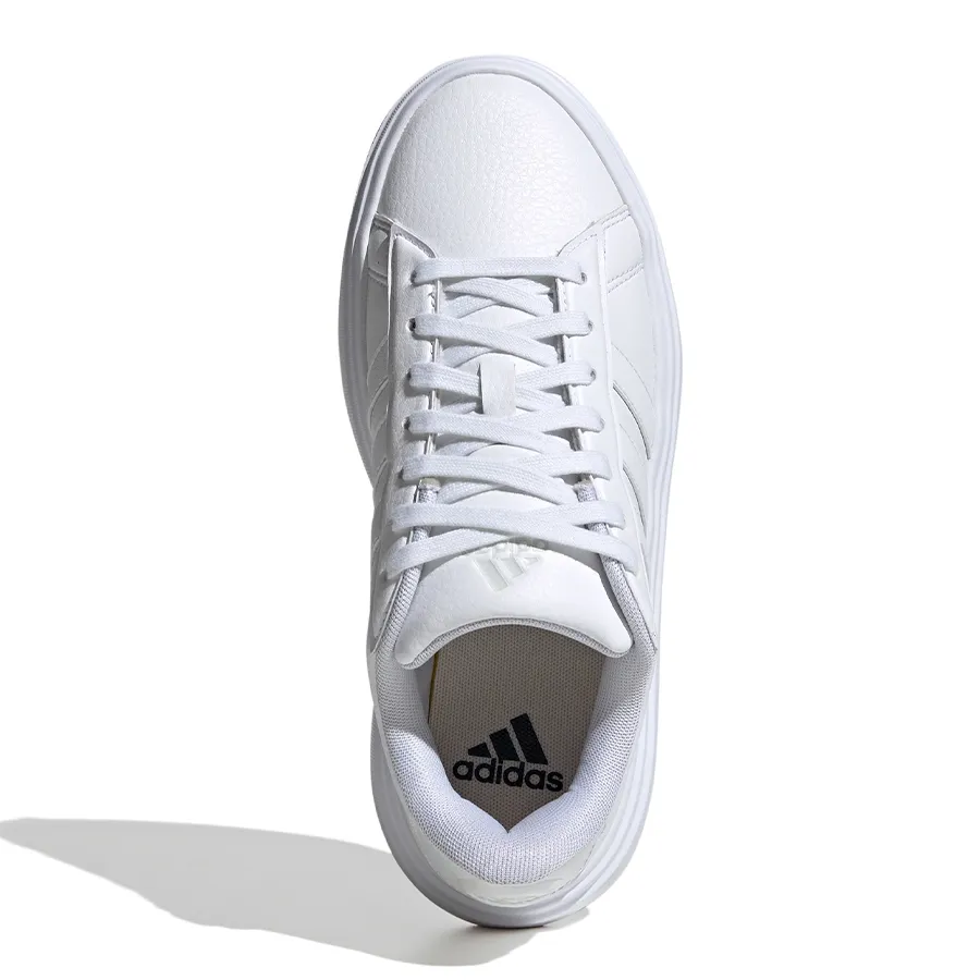 Imagen 3 de 7 de Zapatillas adidas Grand Court Platforma-BLANCO
