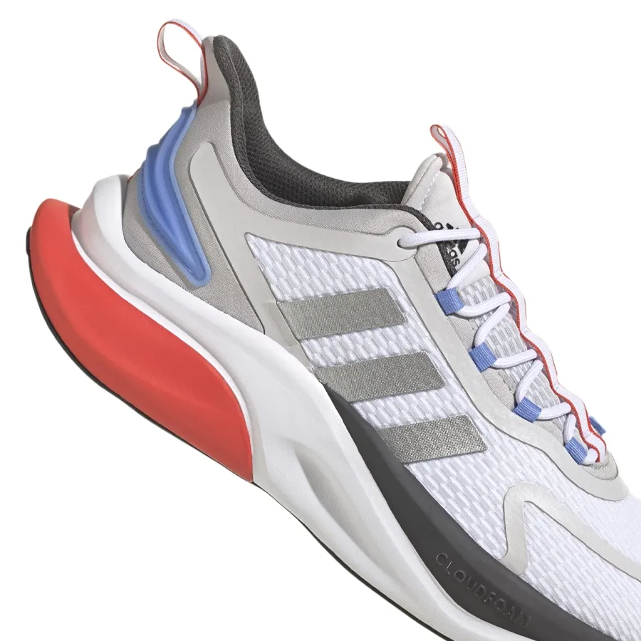 Imagen 2 de 5 de Zapatillas adidas Alphabounce Sustainable Bounce-BLANCO/PLATA/ROJO/NEGRO