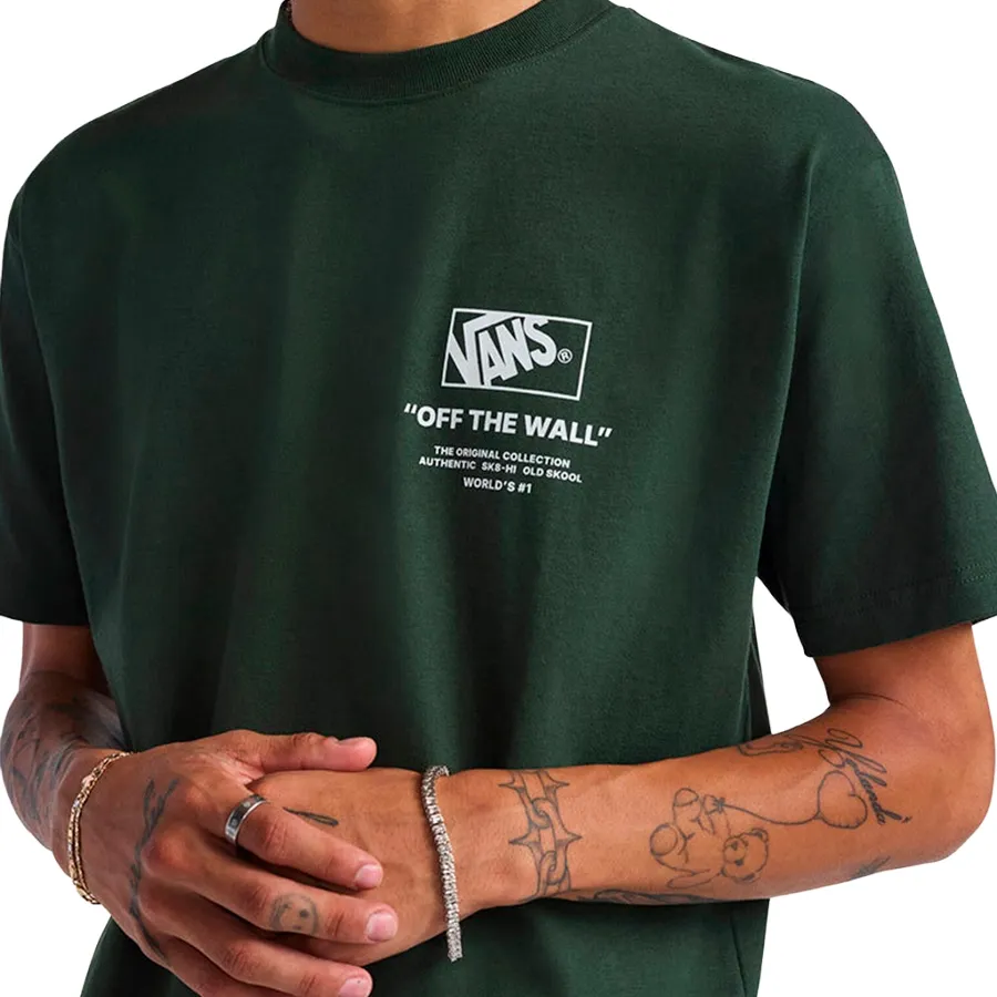 Imagen 2 de 4 de Remera Vans The Formula ss-VERDE