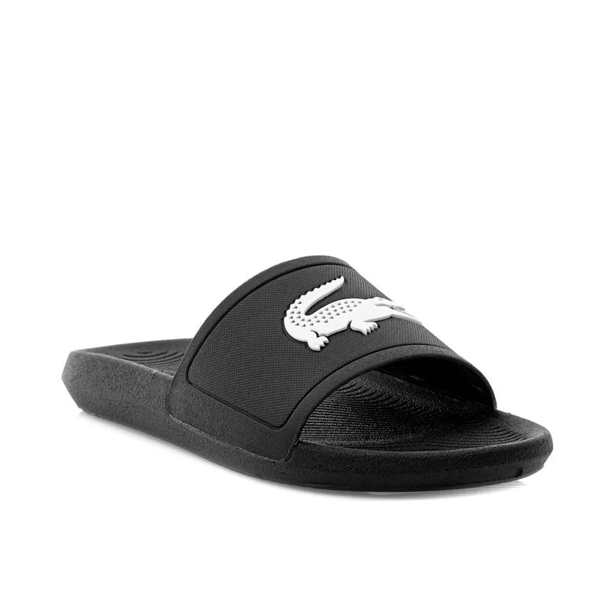 Imagen 1 de 5 de Ojotas Lacoste Croco-NEGRO/BLANCO