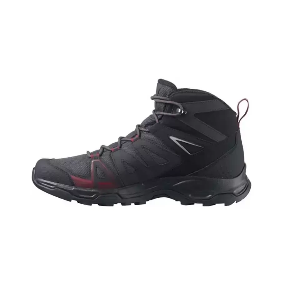 Imagen 0 de 3 de Zapatillas Salomon Robson Mid Gtx M-GRAFITO/NEGRO/ROJO