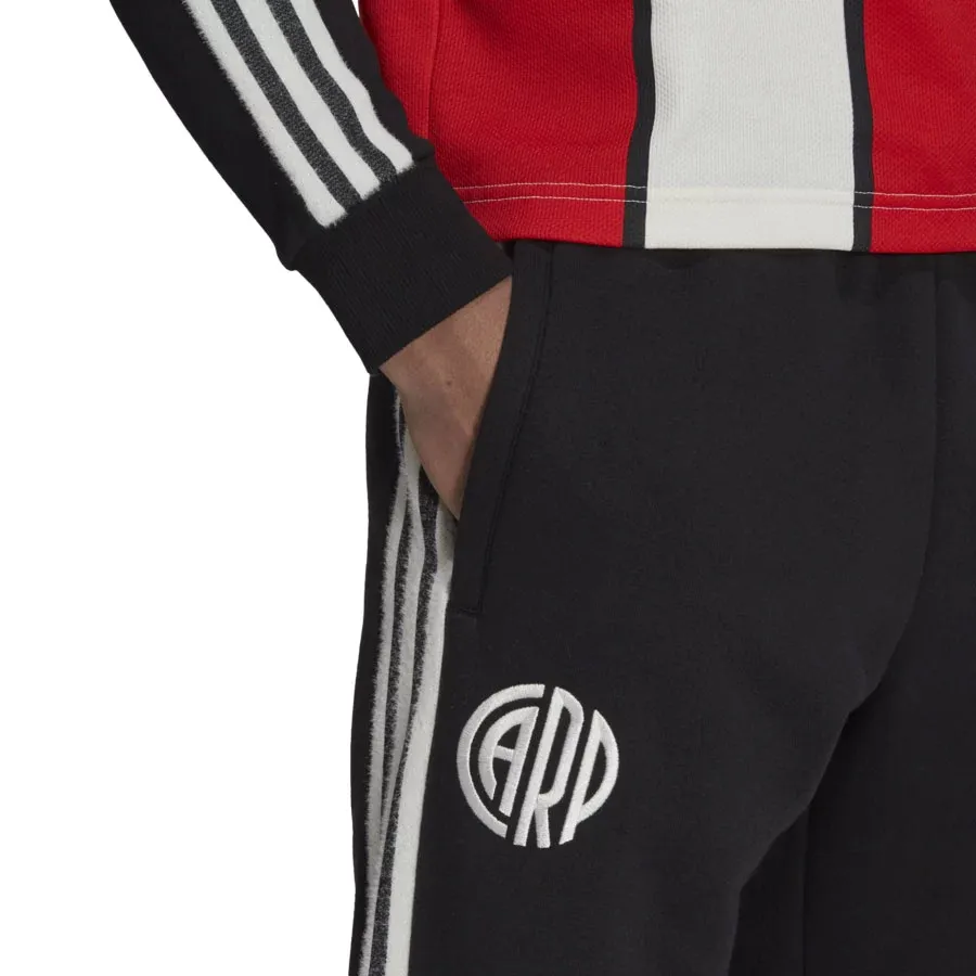 Imagen 1 de 5 de Pantalón adidas River Plate Icon-NEGRO/BLANCO